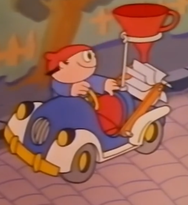 das  Wasserauto des Mainzelm�nnchen (C)ZDF